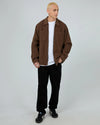 Silent Theory Baby Cord Zip Thru Jacket Chocolate