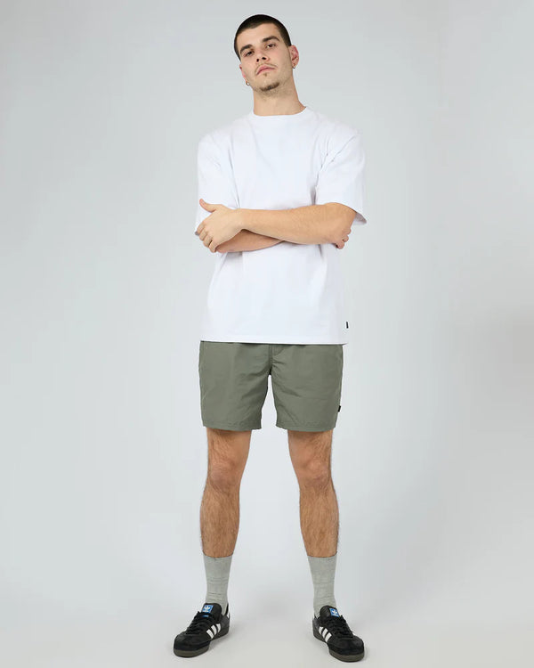 Silent Theory Vacay Nylon Short Khaki