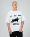 Silent Theory Star Tee White