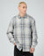 Silent Theory Check Waffle Shirt Multicoloured