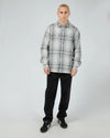 Silent Theory Check Waffle Shirt Multicoloured