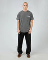 Silent Theory Portal Scoop Tee Coal