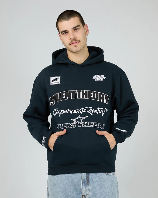 Silent Theory 350 Club Hoodie Navy