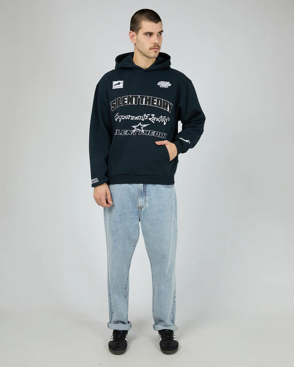 Silent Theory 350 Club Hoodie Navy