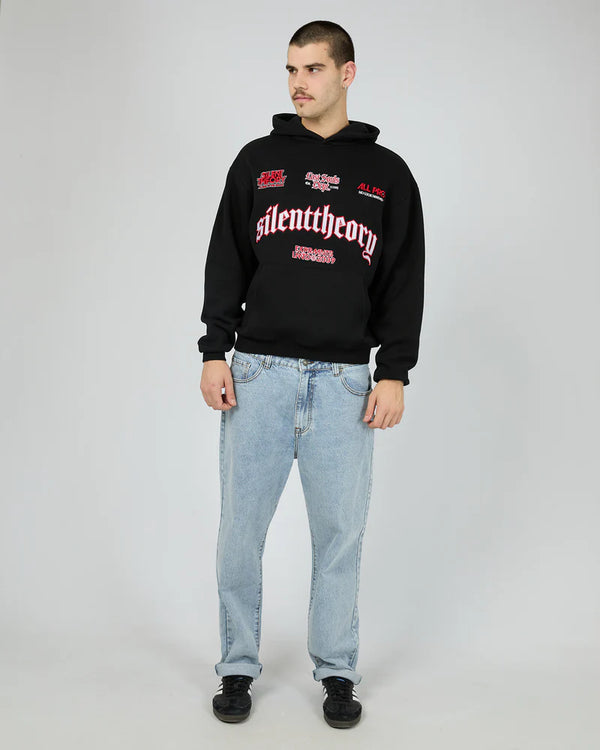 Silent Theory Department Hoodie Black