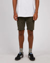 Silent Theory Soho Denim Short Trashed Khaki