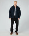 Silent Theory Denim Overshirt Navy