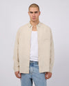 Silent Theory Linen Long Sleeve Shirt Natural