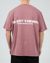 Silent Theory Essential Theory Tee Plum