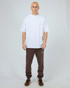 Silent Theory Essential Theory Track Pant Chocolate