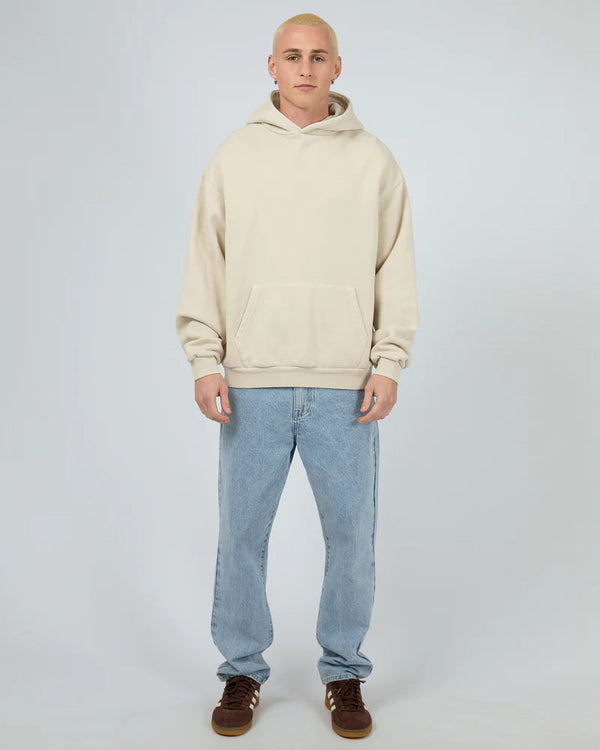 Silent Theory Box Hoodie Chalk