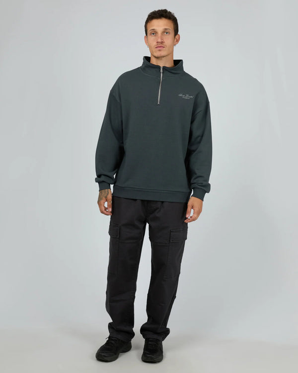Saints Ltd Qtr Zip Steel Blue
