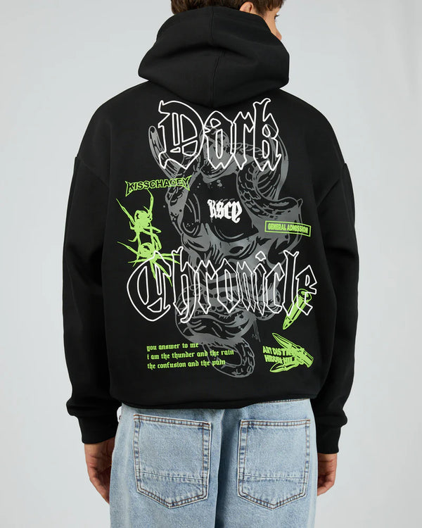 KSCY Wither Oversized Hoodie Black