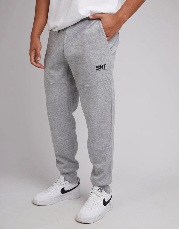 St Goliath Tech Track Pant Grey Marle