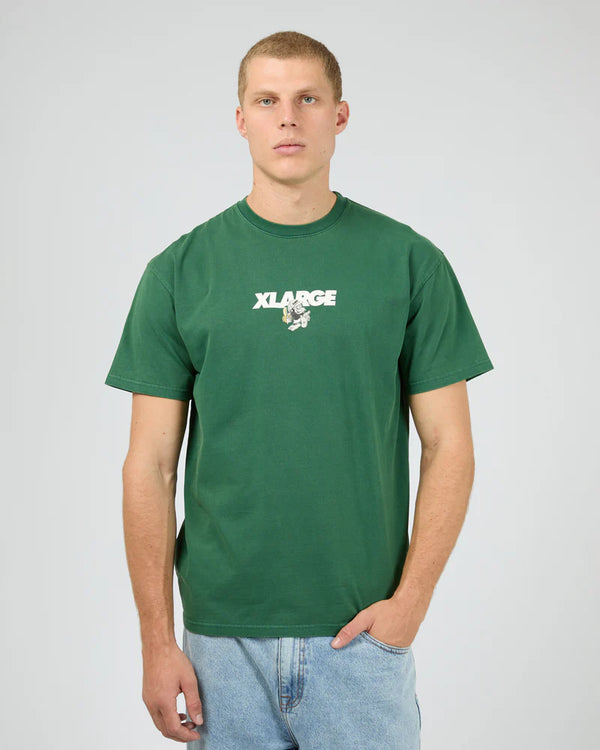 Xlarge Banana SS Tee Forest Green