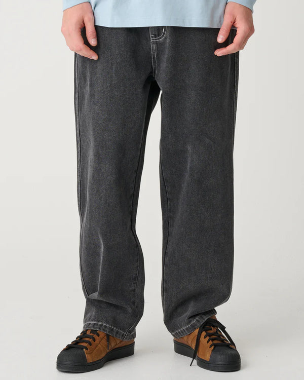 Xlarge Whistle Bull Denim 91 Pant Washed Black